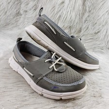 SPEEDO Gray Casual Slip On Swimming Deck Pool Shoes Womens Size 6