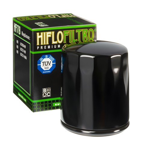 Hiflo oil filter black - black, for