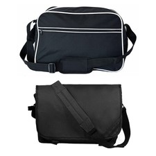 2 Black Bag Shoulder Messenger