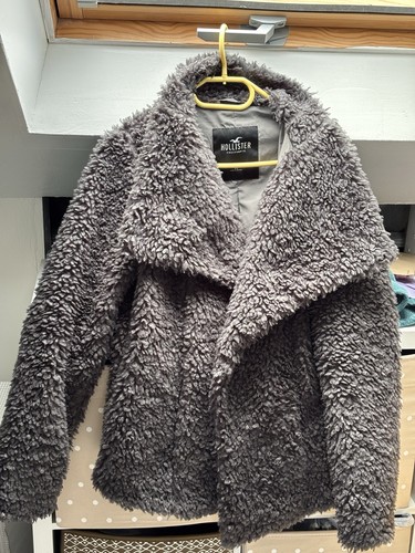 Hollister grey sherpa - hollister,