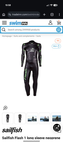 Wetsuit triathlon open - wetsuit, ,