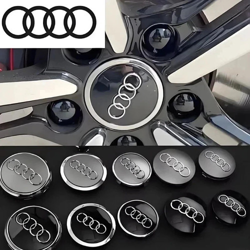 Audi alloy wheel - alloy, caps