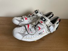 Sidi Ergo 3 Carbon Cycling Shoes - White - Adjustable - Size EU 45 (UK 10)