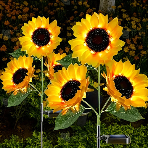 Flower sunflower solar - 9-flower,