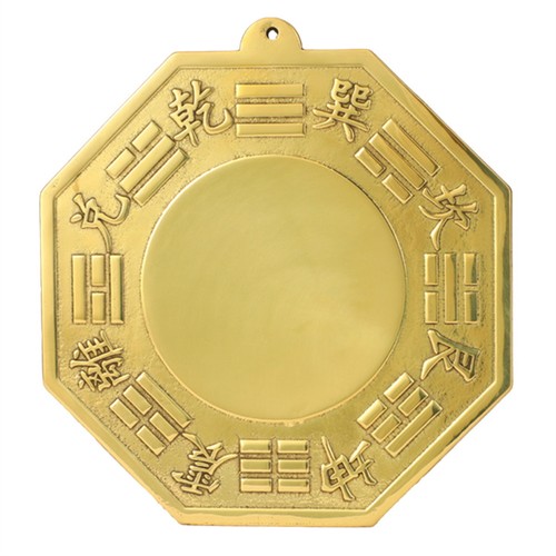 Bagua mirror copper concave - bagua,