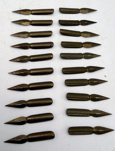 Waverley dip pen - dip, nibs