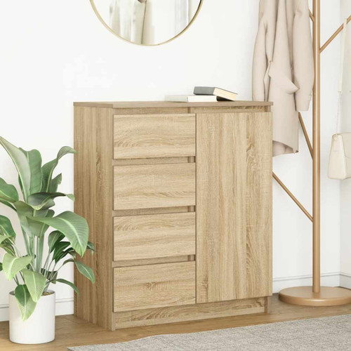Sideboard sonoma oak 71x35x84 - sonoma,