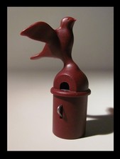 ALESSI : Bird Whistle Water Kettle 9093 ~ red ~ NEW / Michael Graves