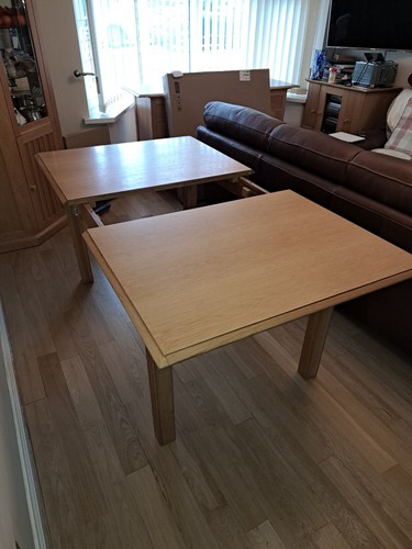 Oak dining room suite - oak,