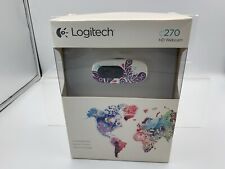 Logitech c270 HD Webcam HD 720p Limited Edition For Windows 7 XP & Vista