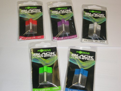 Korda black whites - black, stow