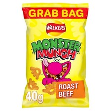 Monster munch roast beef grab - beef,