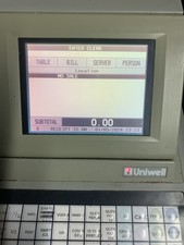 uniwell sx 700 cash register from warehouse clearance