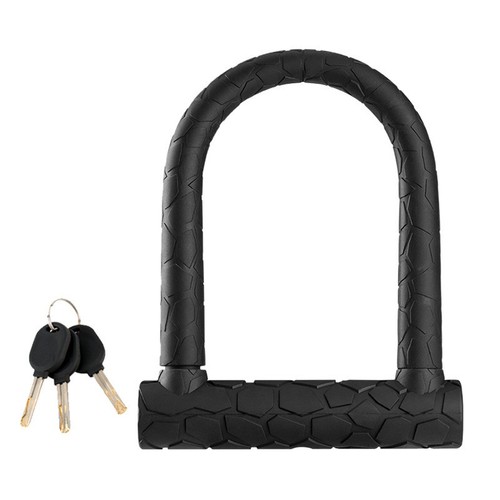 Silicone coated lock - silicone-coated, 9x8.5cm