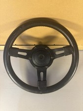 Mountney GT Leather Steering Wheel 13 inch Classic Vintage Original GC