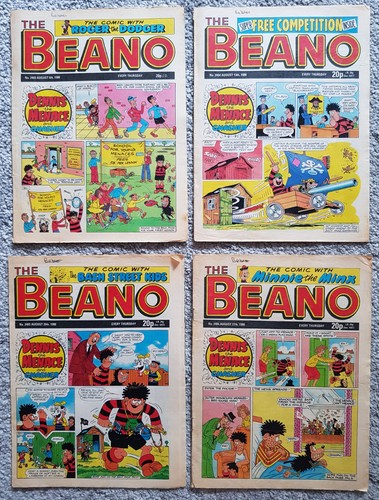 Beano vintage comics - beano,