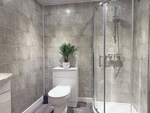 Grey brick grout line - line, tile