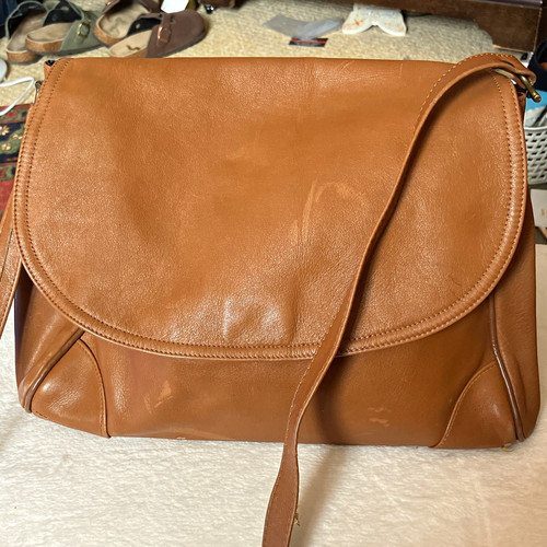 Salisbury tan leather shoulder - salisbury,