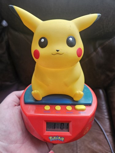 Pokemon pikachu alarm clock - pokemon,