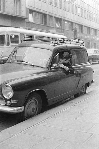 Vince taylor driving simca - vince,