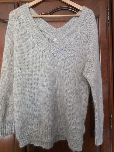 Beige alpaca mohair blend - alpaca/mohair,