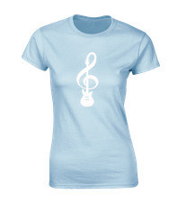 GUITAR MUSIC NOTE LADIES T