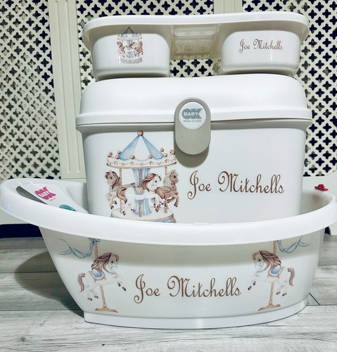 Personalised baby bath - baby,