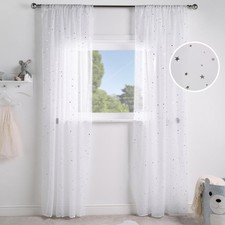 Pair Of Voile Curtains Slot