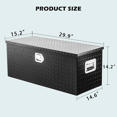 Aluminium tool box lockable - tool,