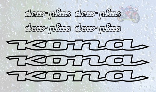 7pc kona dew - plus, decal