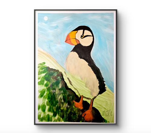 Imagine art animal puffin - imagine,