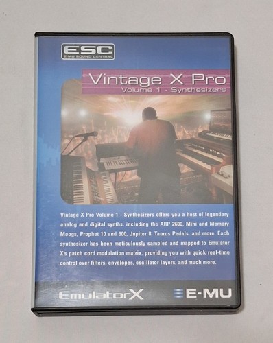 Esc vintage pro - e-mu, volume