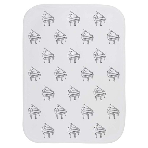 Grand piano baby burp wash - 'grand,