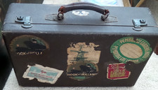 Antique Travel Case with Old