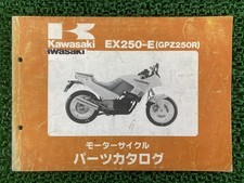 Kawasaki GPZ250R Parts List