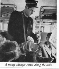 RAILWAY TRAIN CARRIAGE TICKET