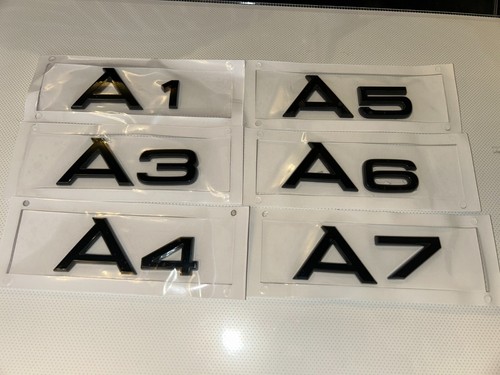Audi genuine gloss black - genuine,
