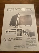 Test Report Quad 33 / 303 Amplifier Leaflet  - KP444