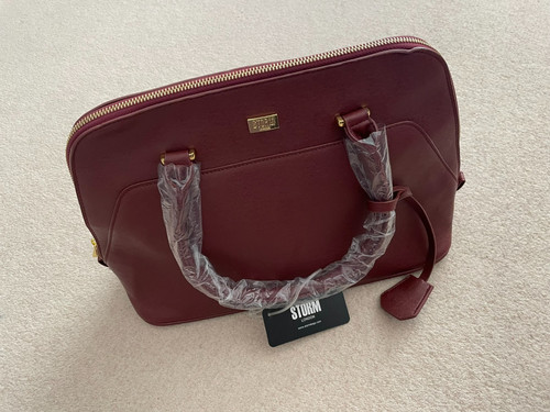 Burgundy pvc storm - burgundy,