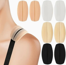 Bra Strap Cushions Holder Silicone  Anti-Slip Protectors Bra Shoulder Pads 2pcs