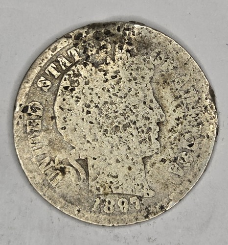 1897 usa silver barber - usa, dime