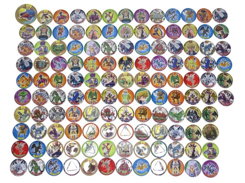 Yugioh metal tazos - metal,