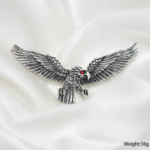 Vintage silver tone flying - tone,