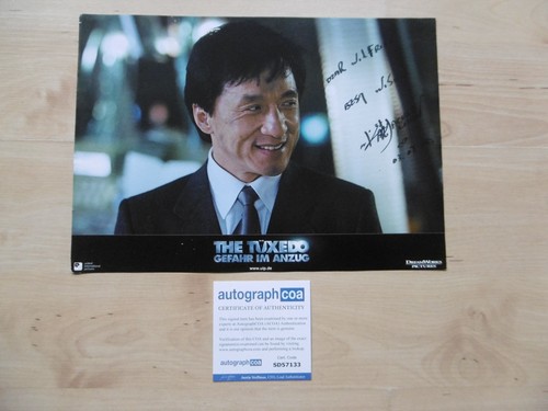 Jackie chan autograph signed - chan,