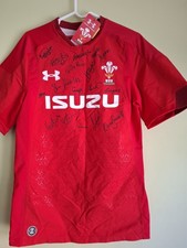 Wales Rugby Union Home Signed