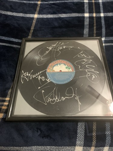 Kiss alive album disc signed - kiss,