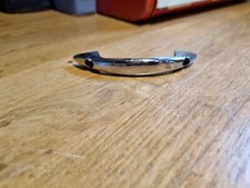 Vintage Retro Chrome Metal Silver Door cupboard Handle 50s 60s kitchen