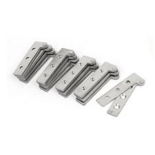 Cabinet Door Box Stainless Steel Inset Offset Pivot Hinge 64mm x 21.5mm 15PCS