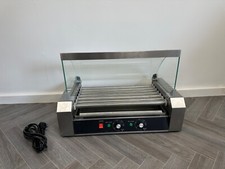 Hot dog roller machine with