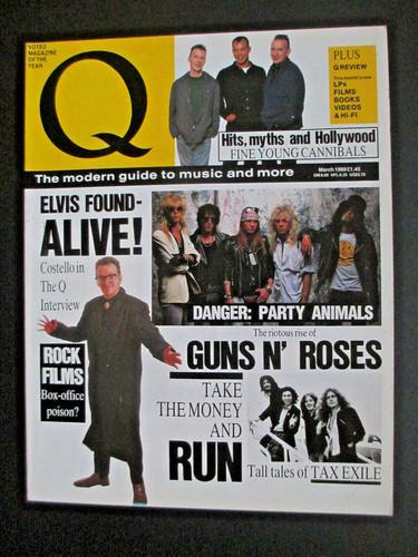 Magazine march 1989 elvis - q,